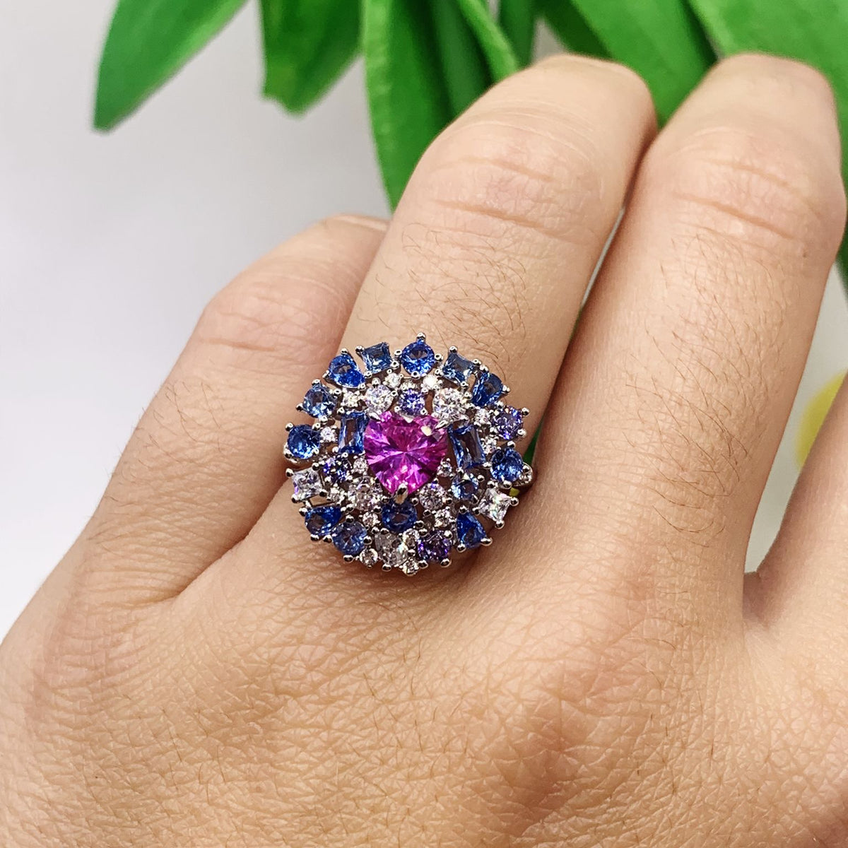 Anello cigno heart