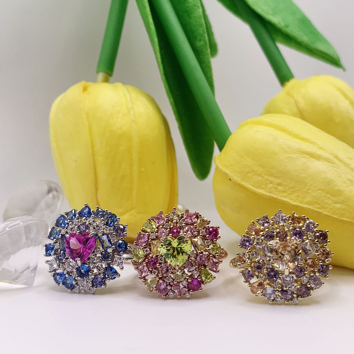 Anello cigno heart