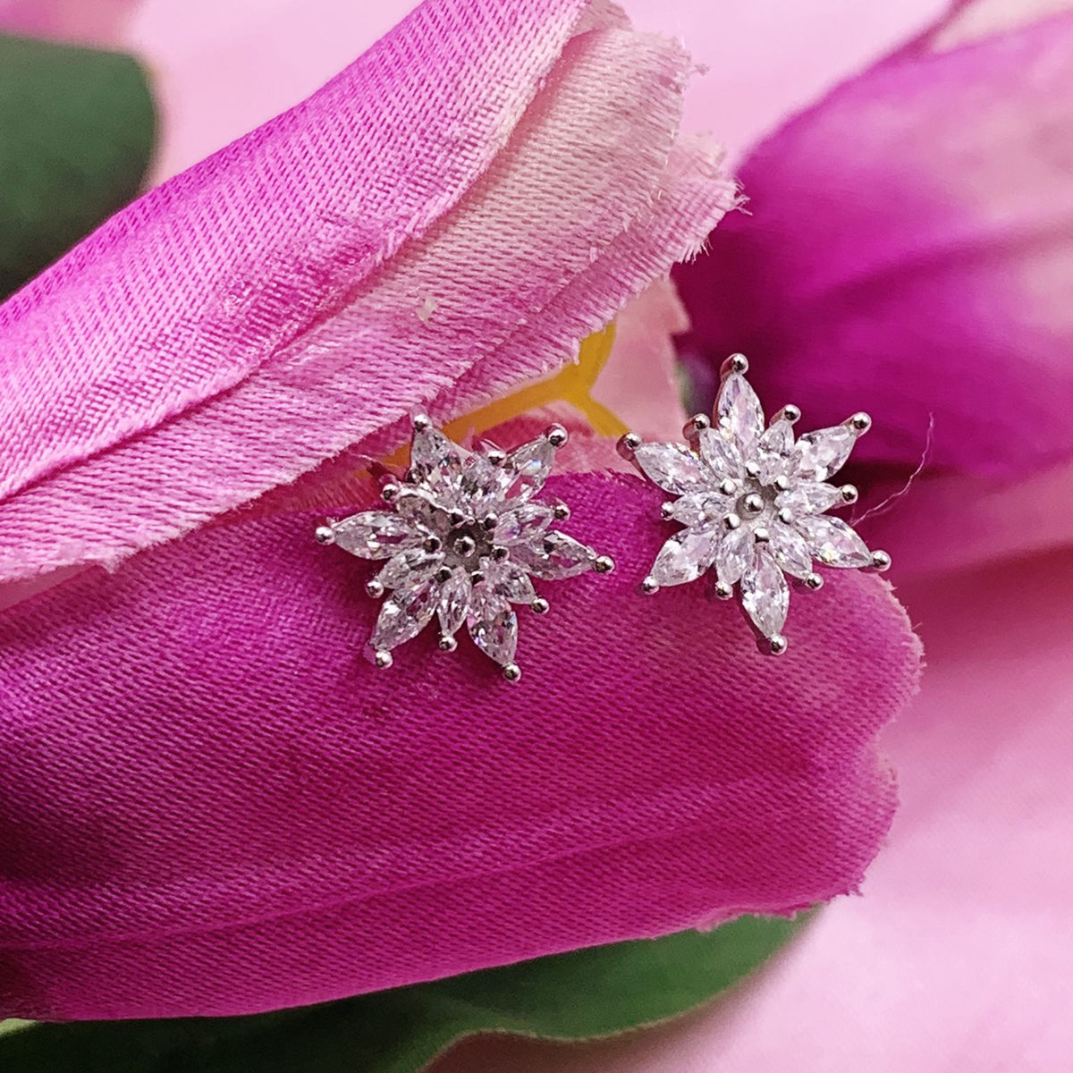Orecchini snowflake