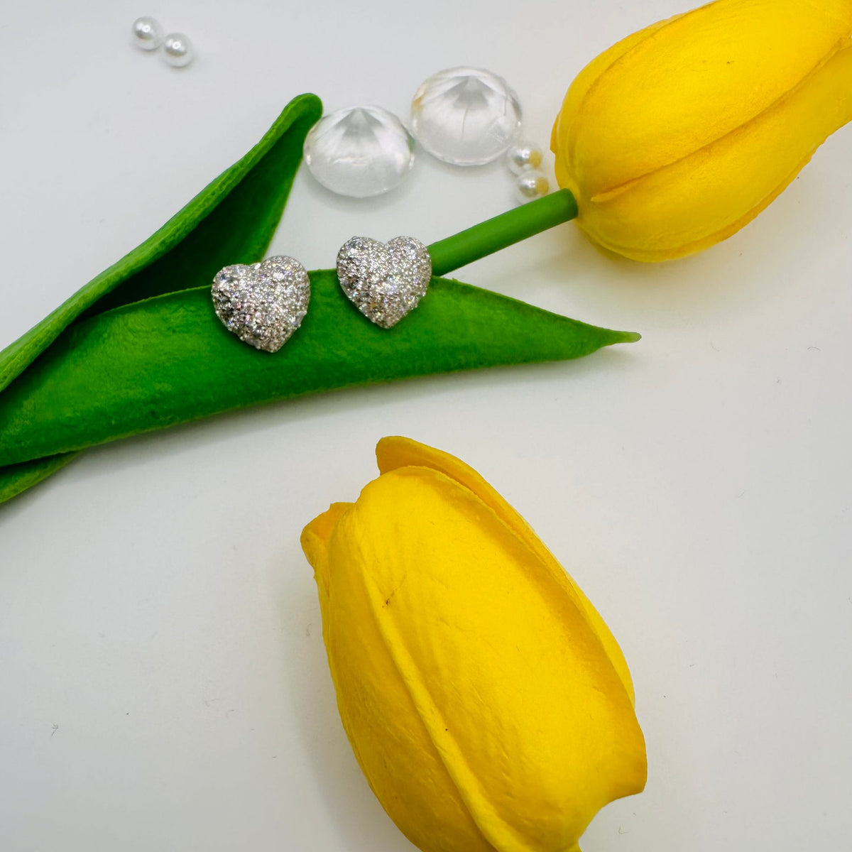 Orecchini cuore luxury