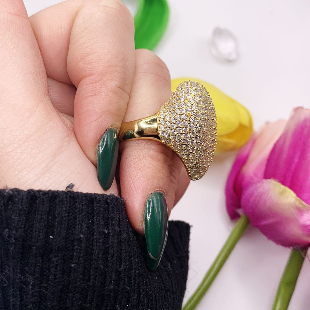Anello mega big heart