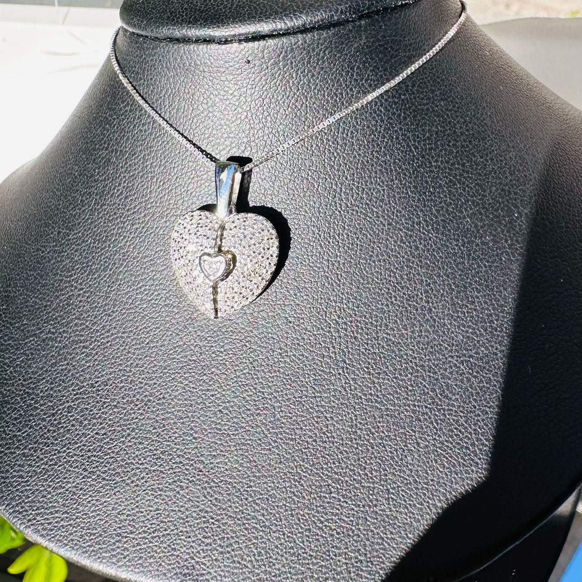 Collana heart dedica