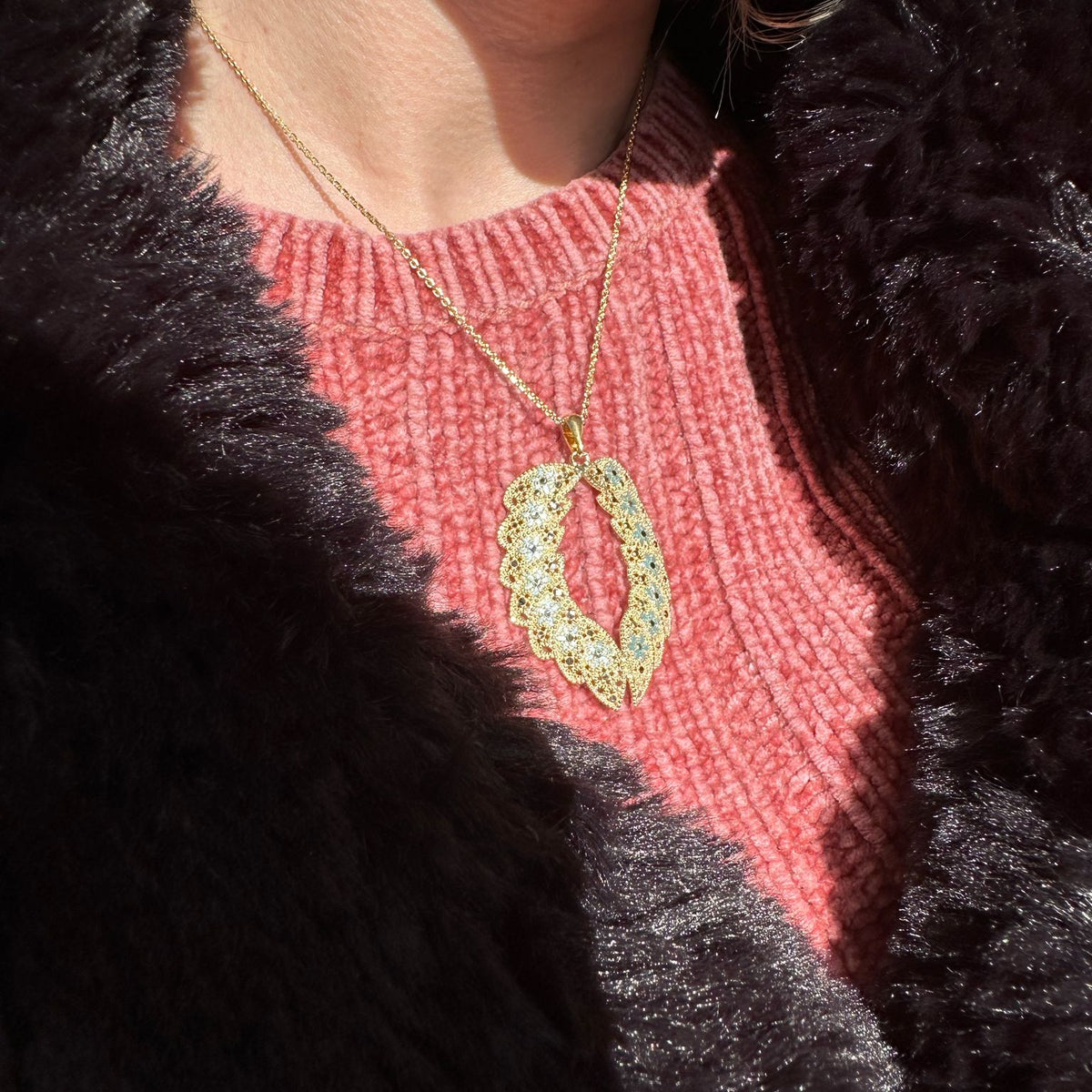 Collana filigrana angel