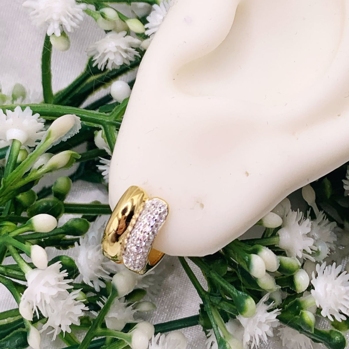 Orecchini gold shine