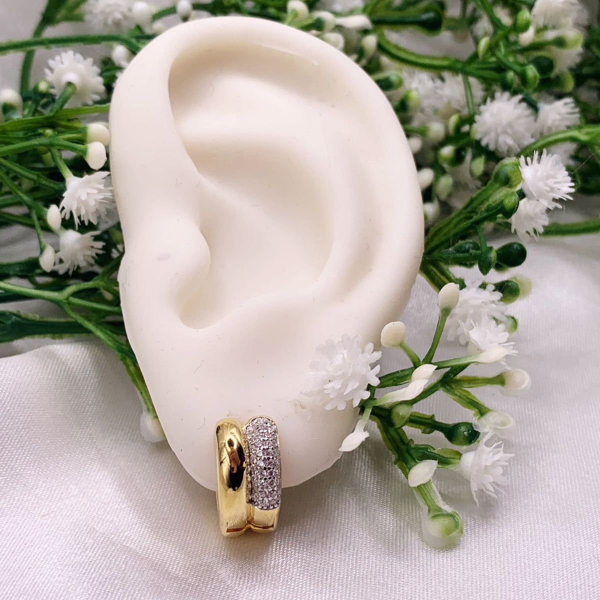 Orecchini gold shine