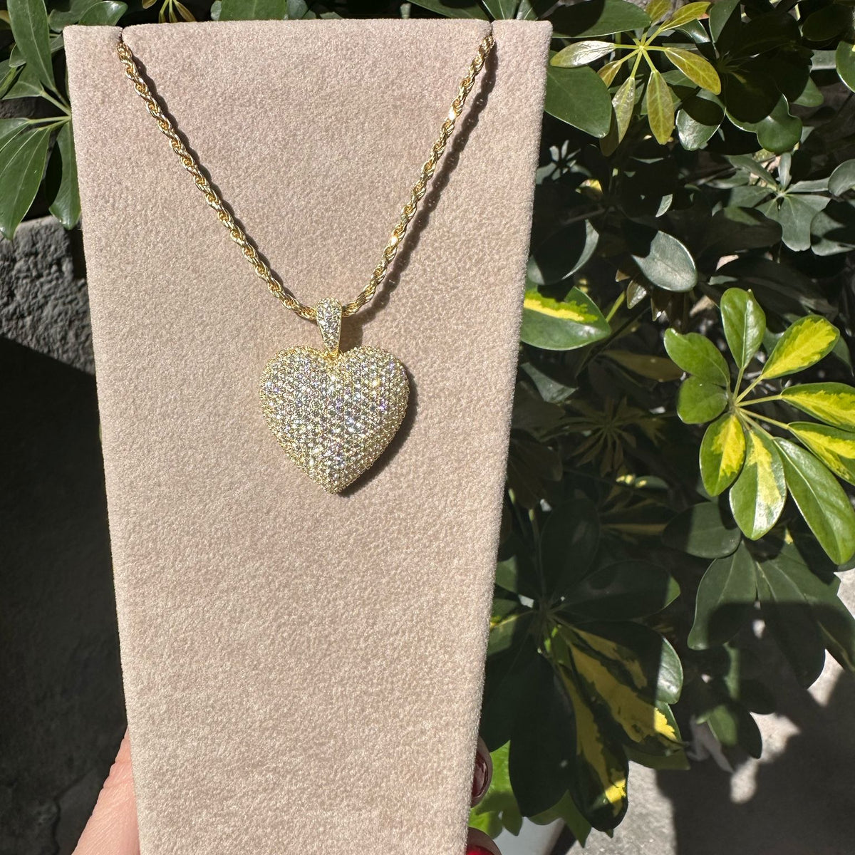 Collana mega big heart