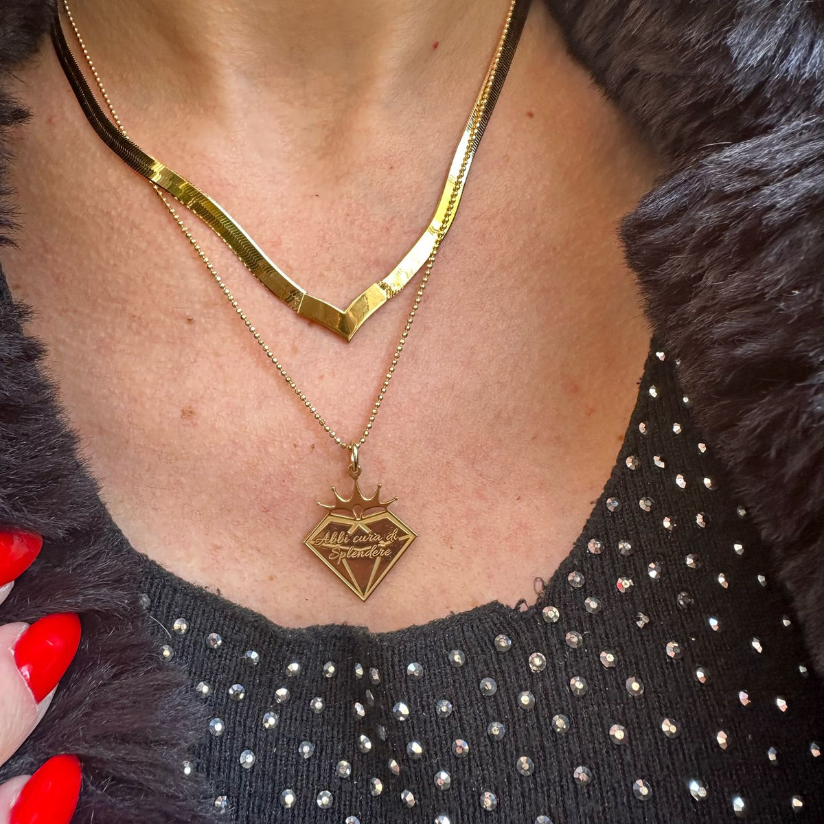 Collana snake V
