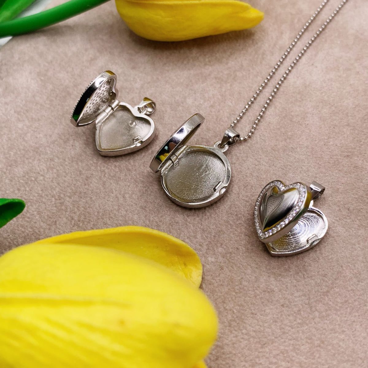 Collana heart portafoto