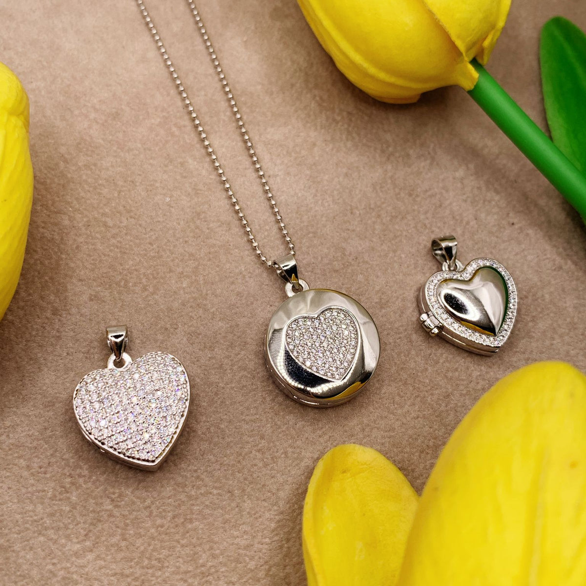 Collana heart portafoto