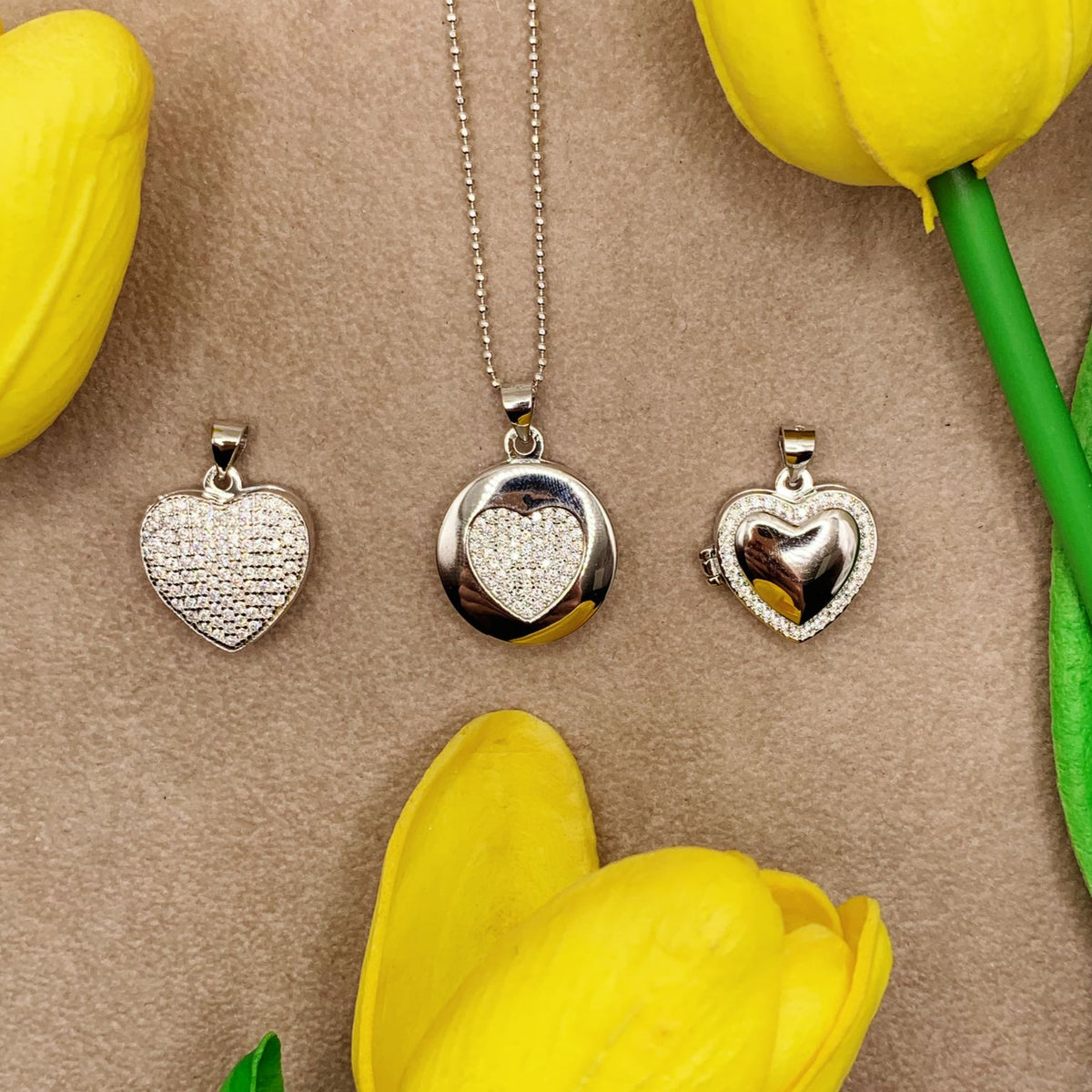 Collana heart portafoto