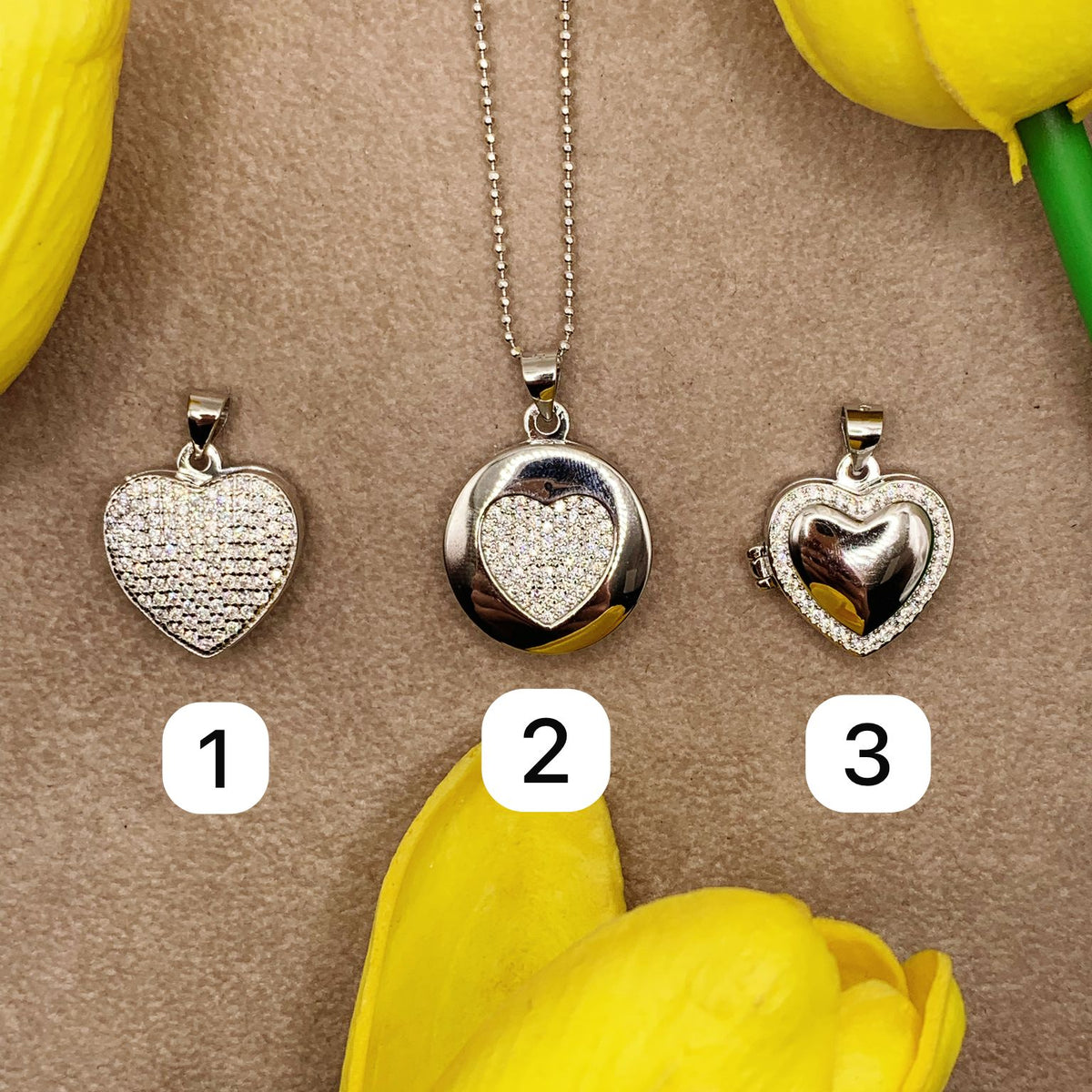 Collana heart portafoto