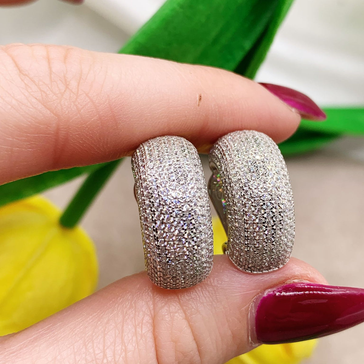 Orecchini jumbo clip