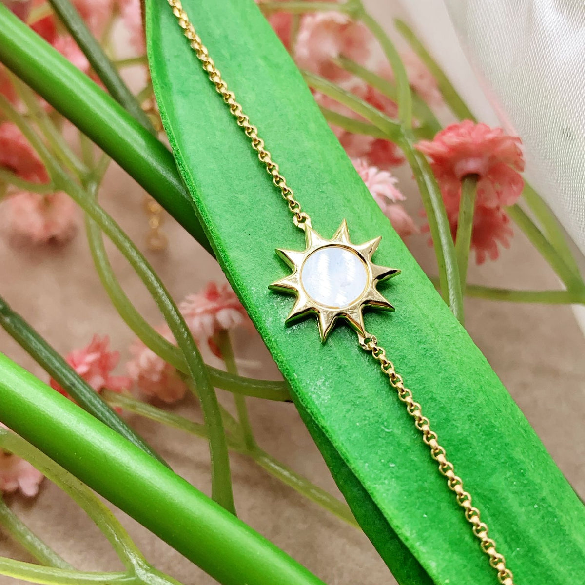 Bracciale sole opale