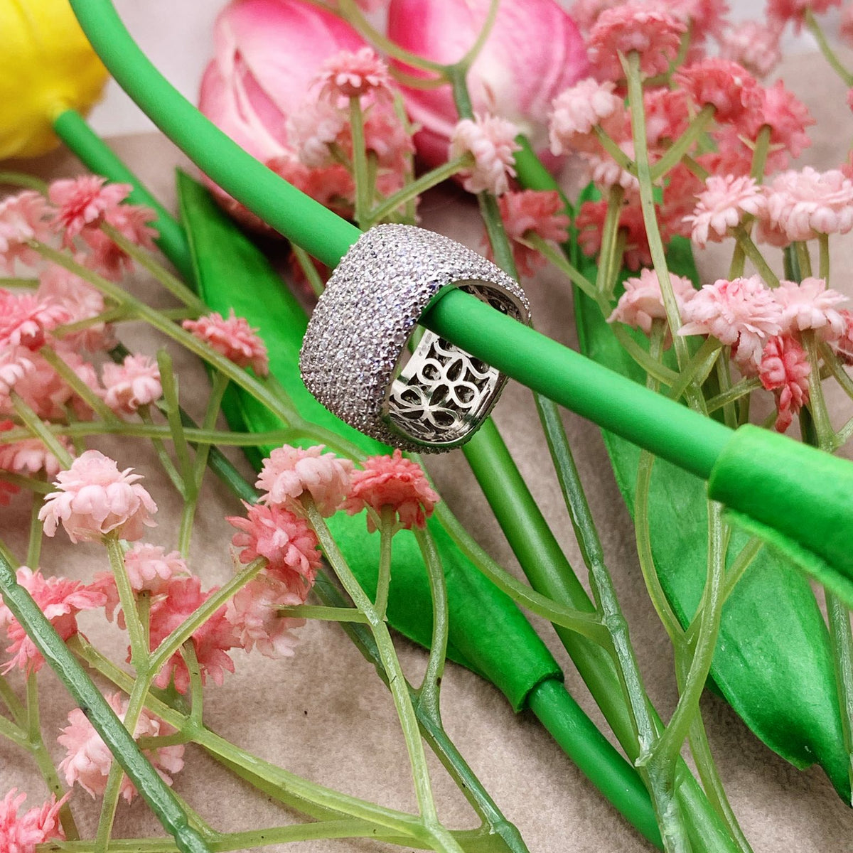 Anello fascia square