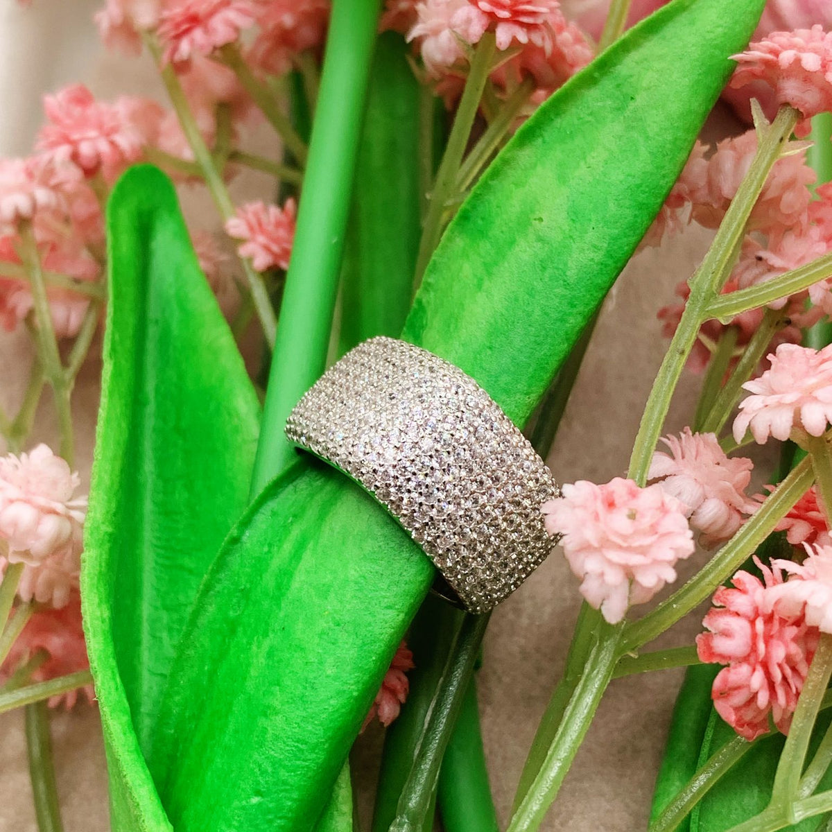 Anello fascia square
