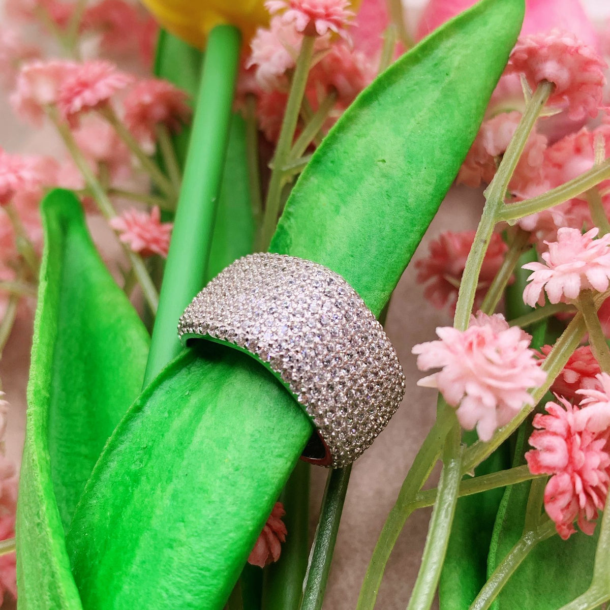 Anello fascia square
