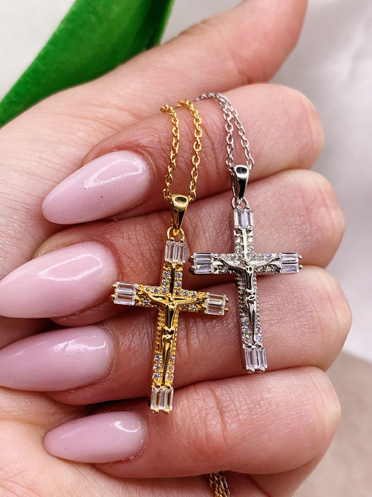 Collana croce unique