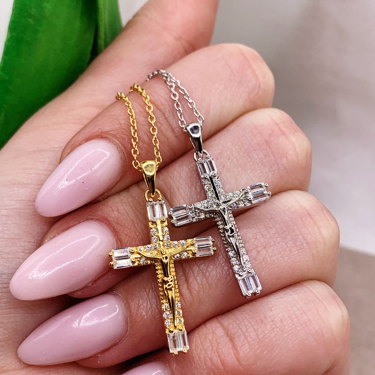 Collana croce unique