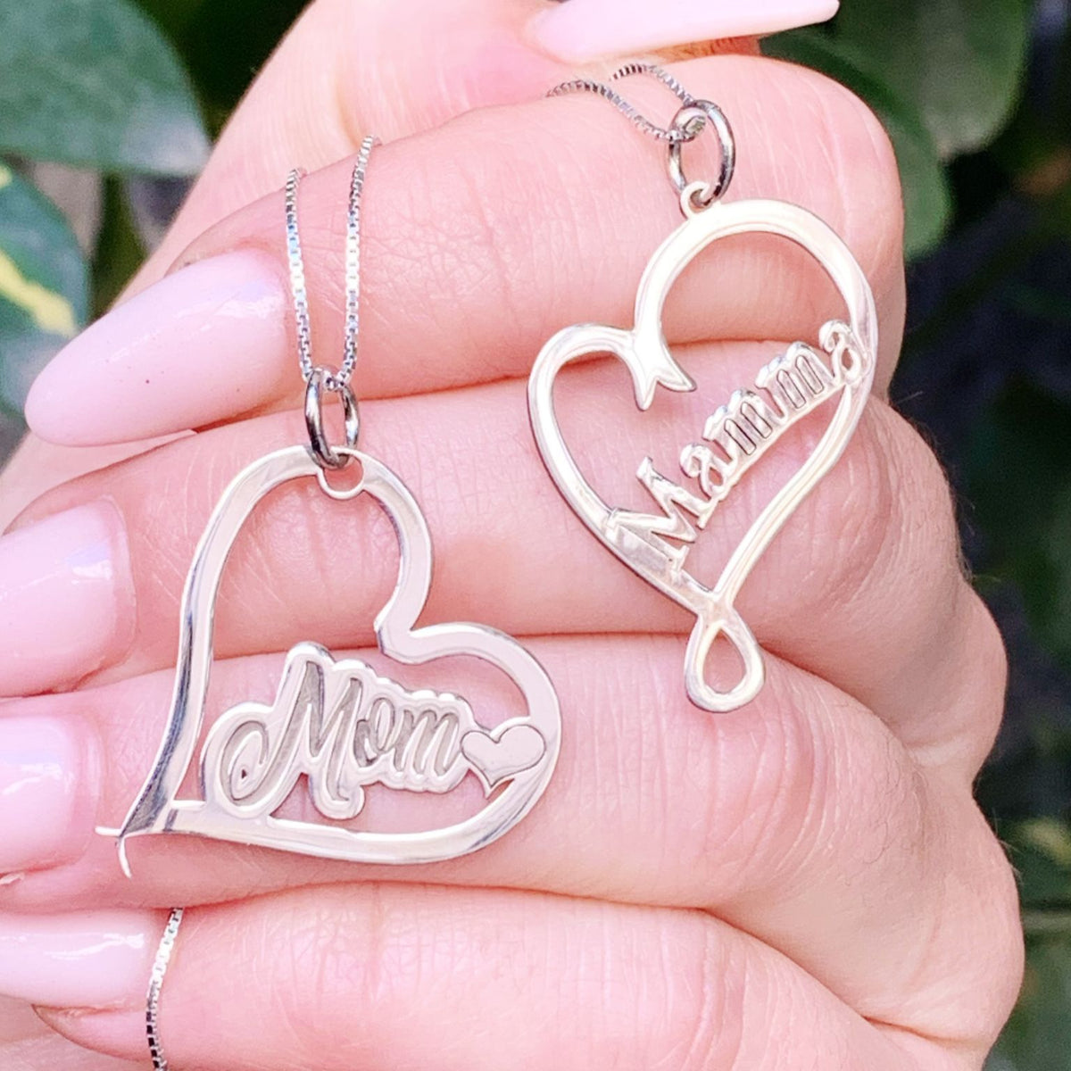 Collana heart mommy