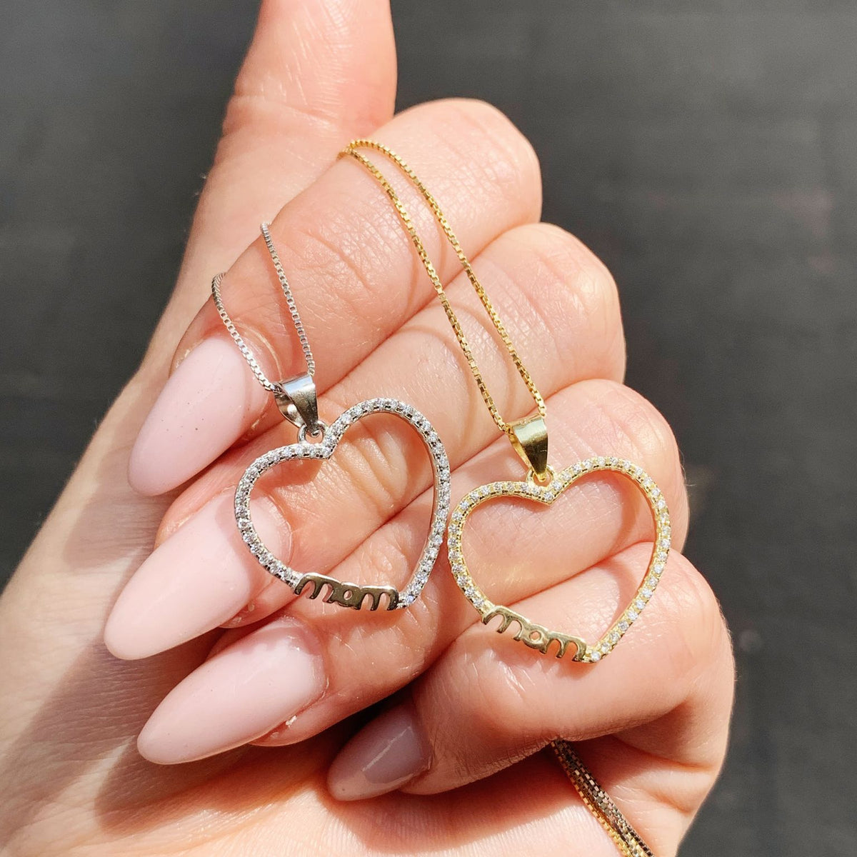 Collana mom heart