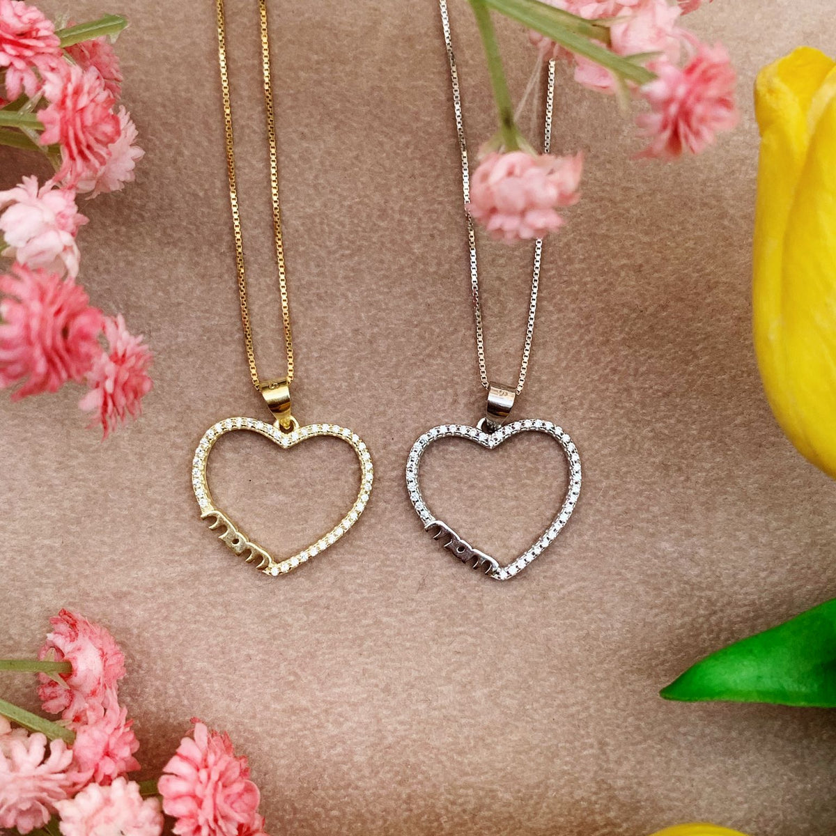 Collana mom heart