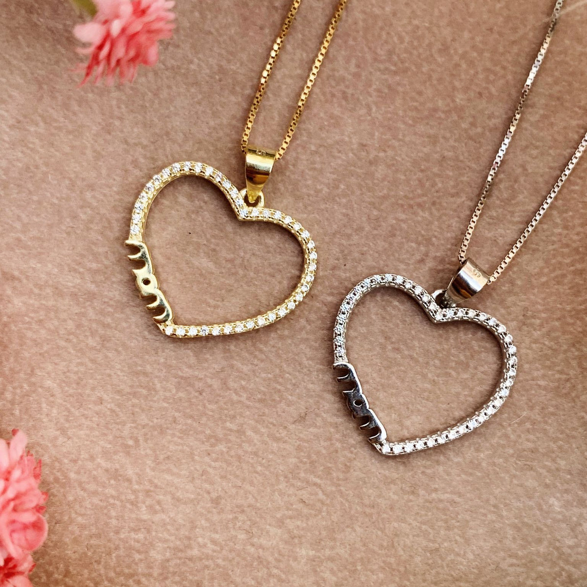 Collana mom heart