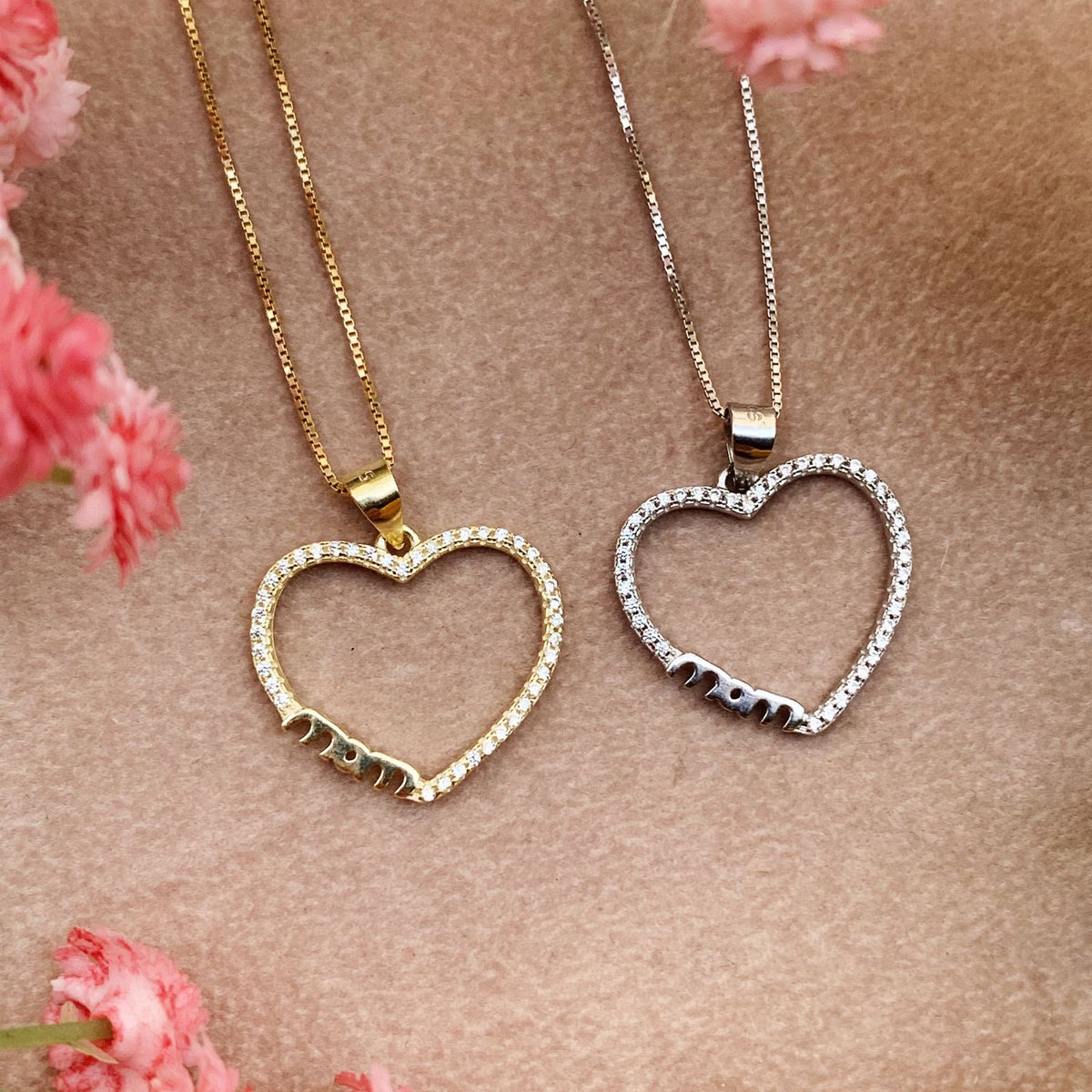 Collana mom heart