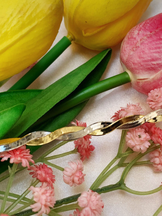 Bracciale snake intreccio