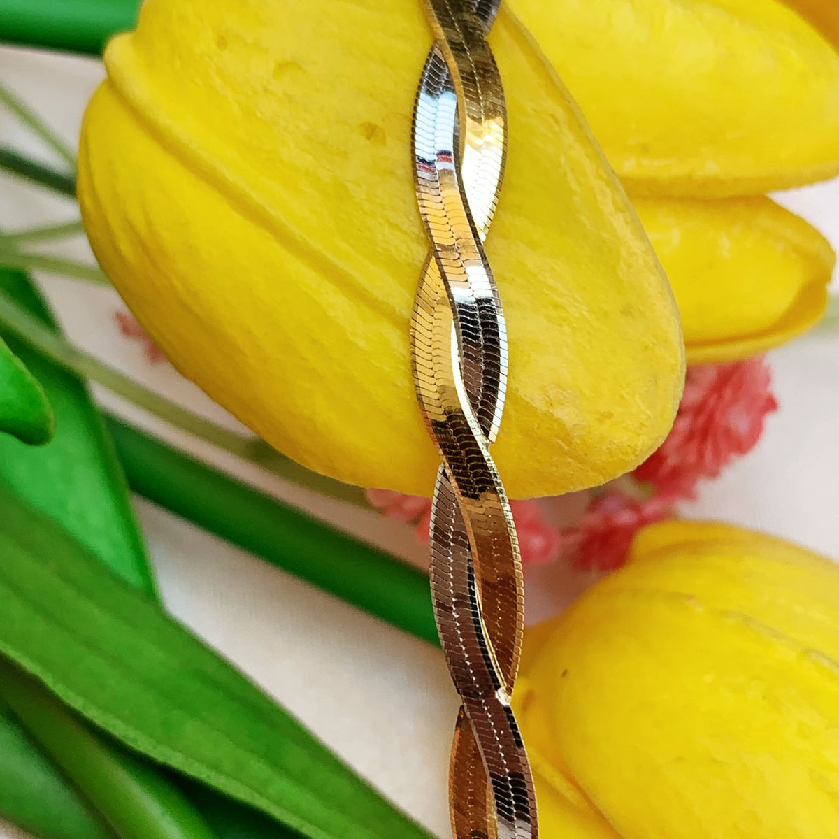 Bracciale snake intreccio