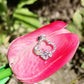Orecchini fiore shine