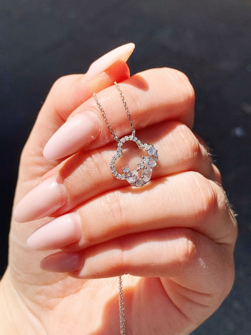 collana fiore shine