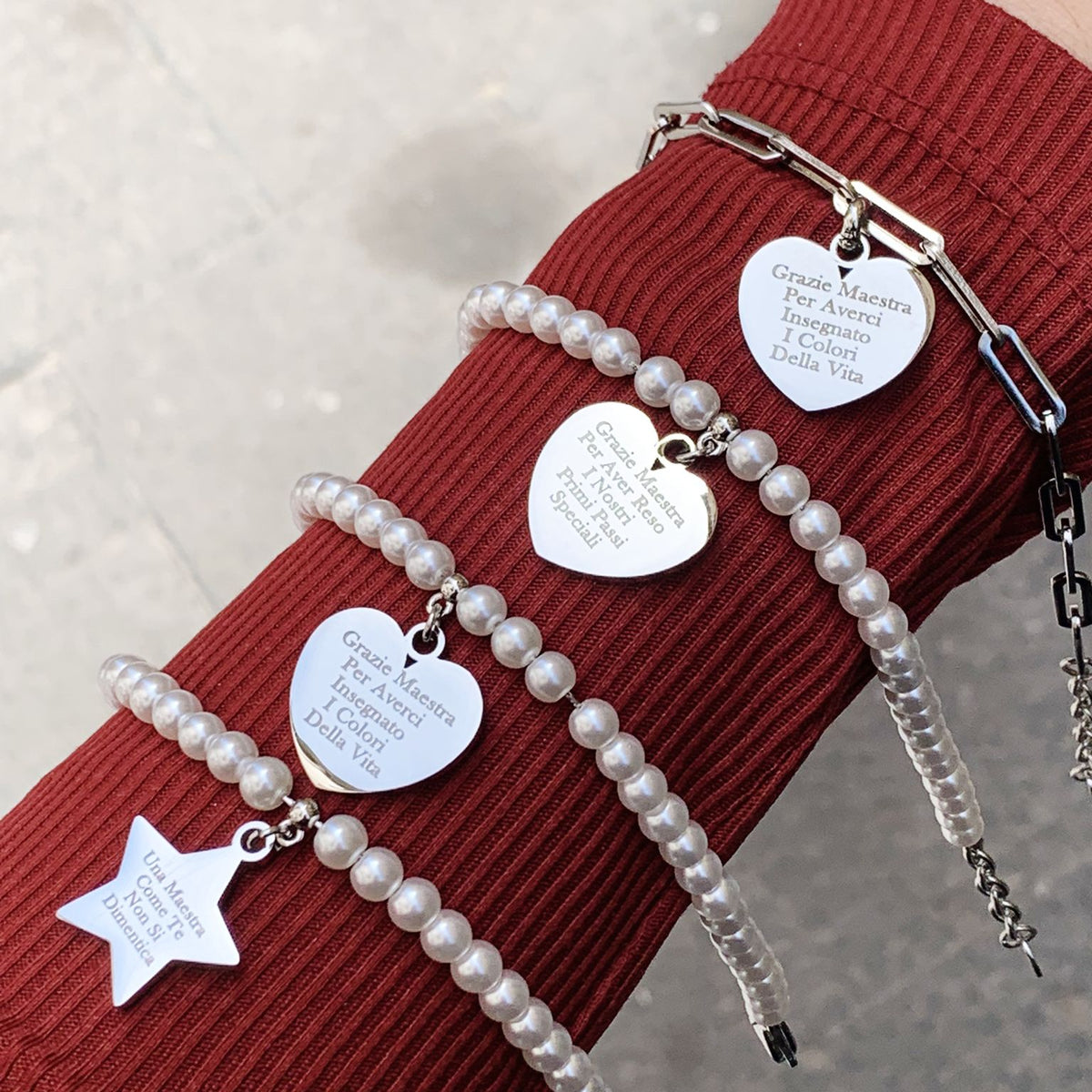 Bracciale grazie maestra