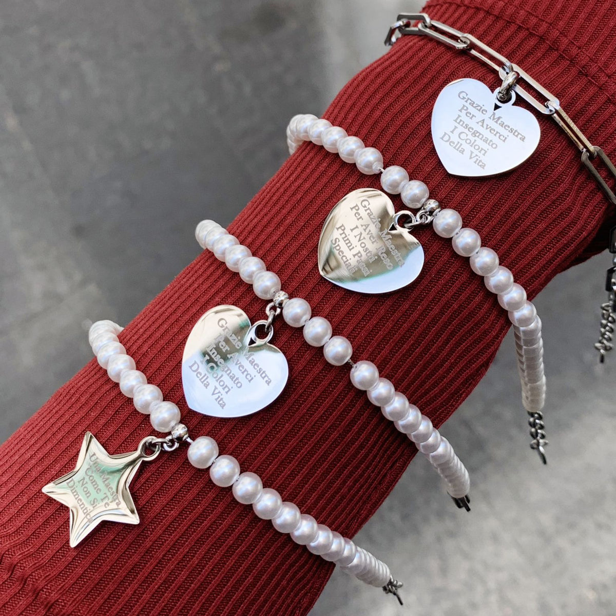 Bracciale grazie maestra