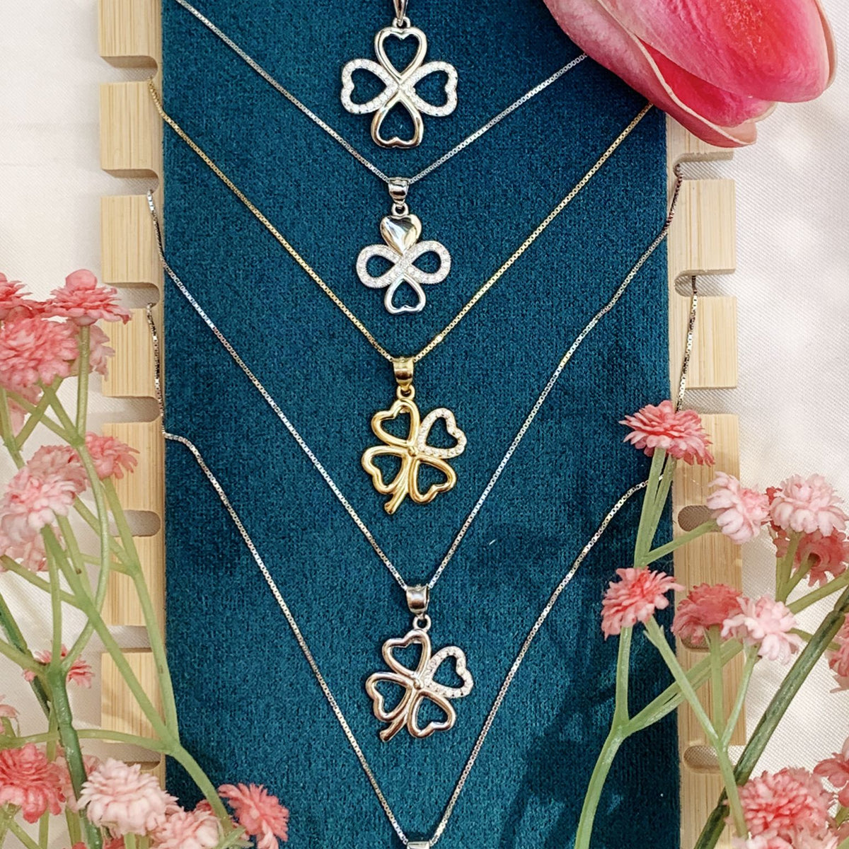 Collana Quadrifoglio