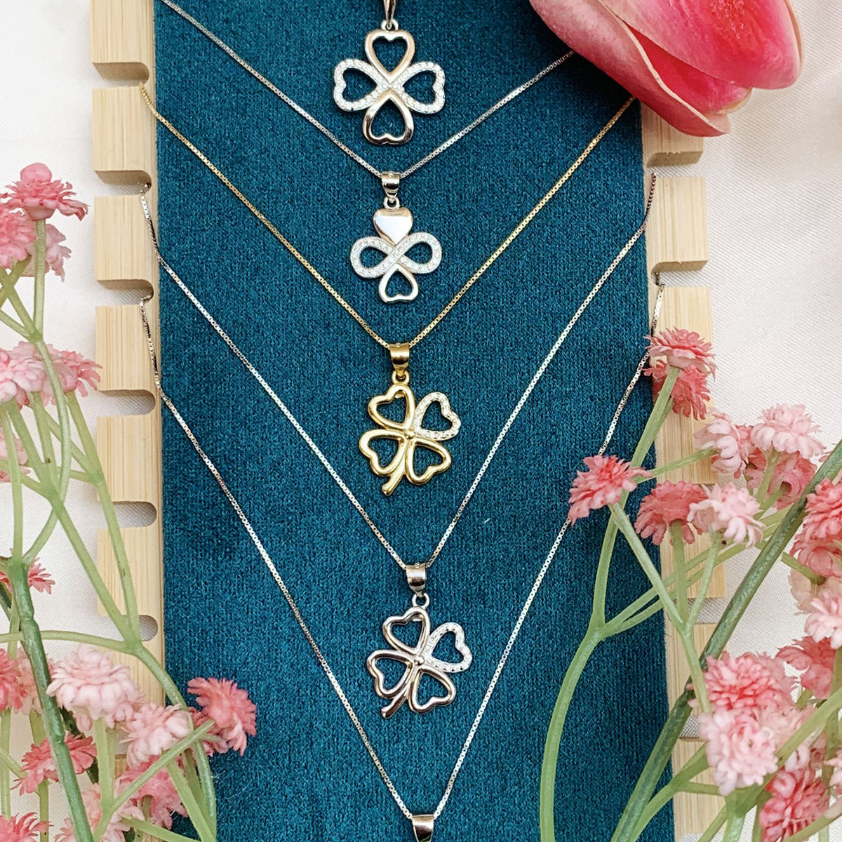 Collana Quadrifoglio