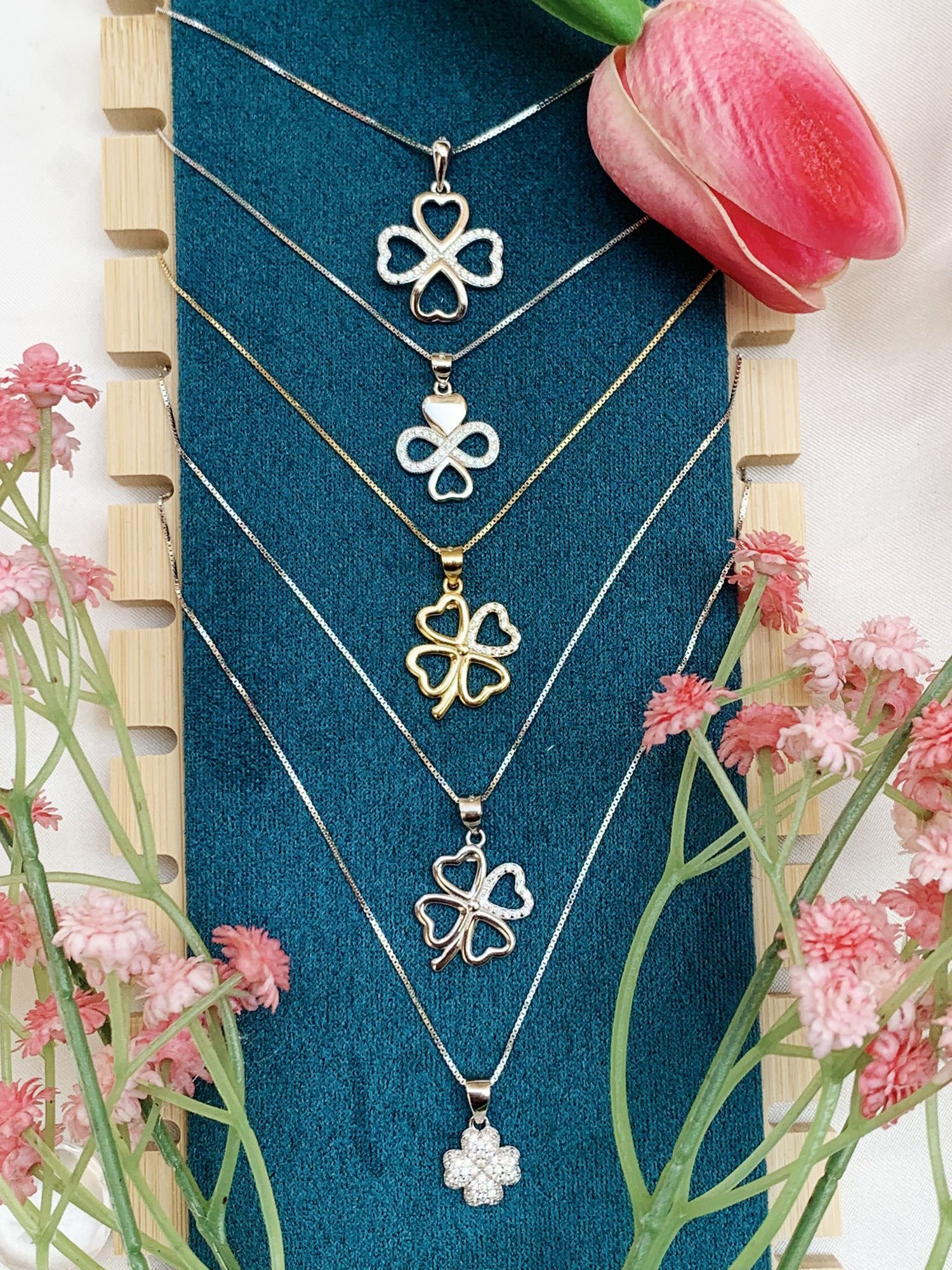 Collana Quadrifoglio