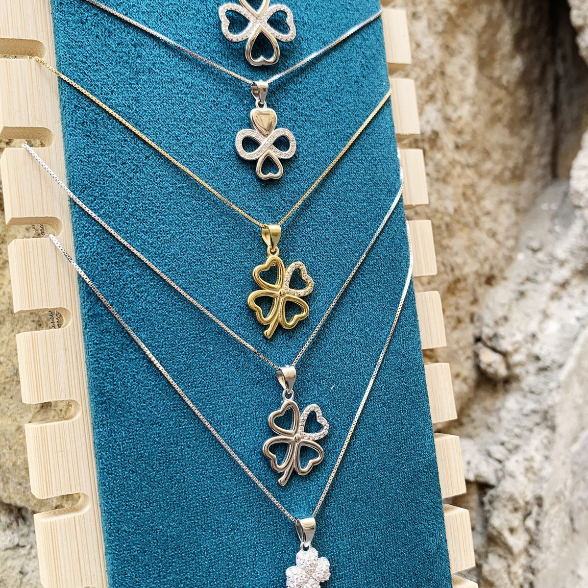 Collana Quadrifoglio