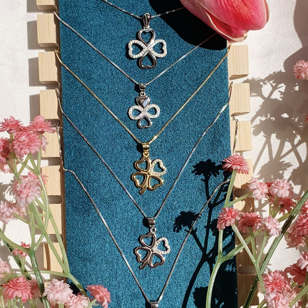 Collana Quadrifoglio