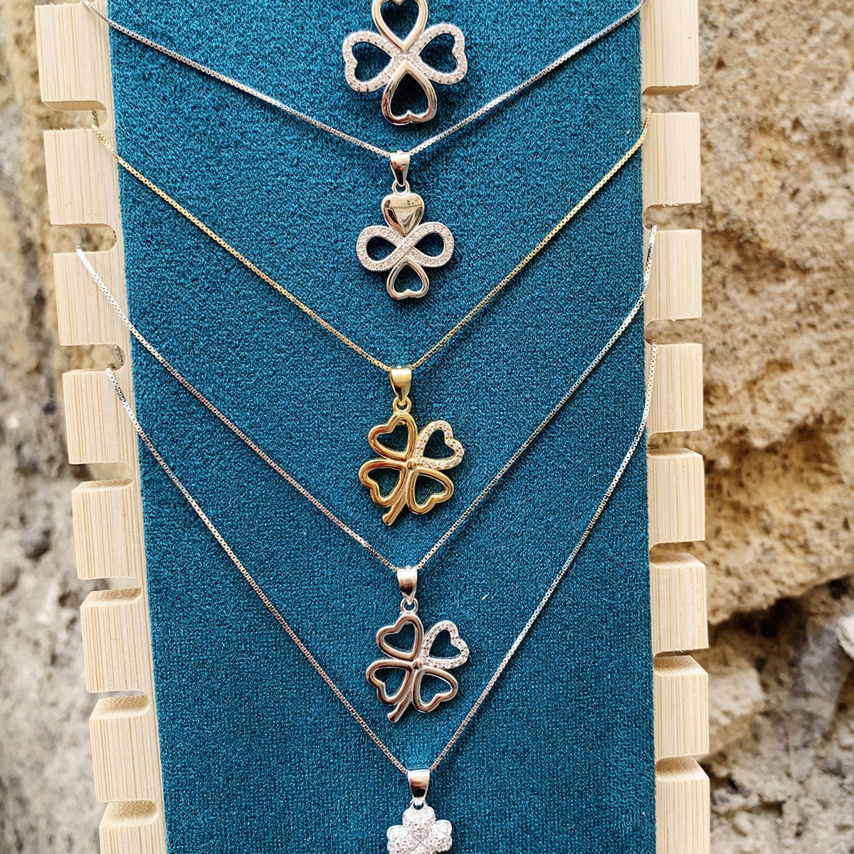 Collana Quadrifoglio