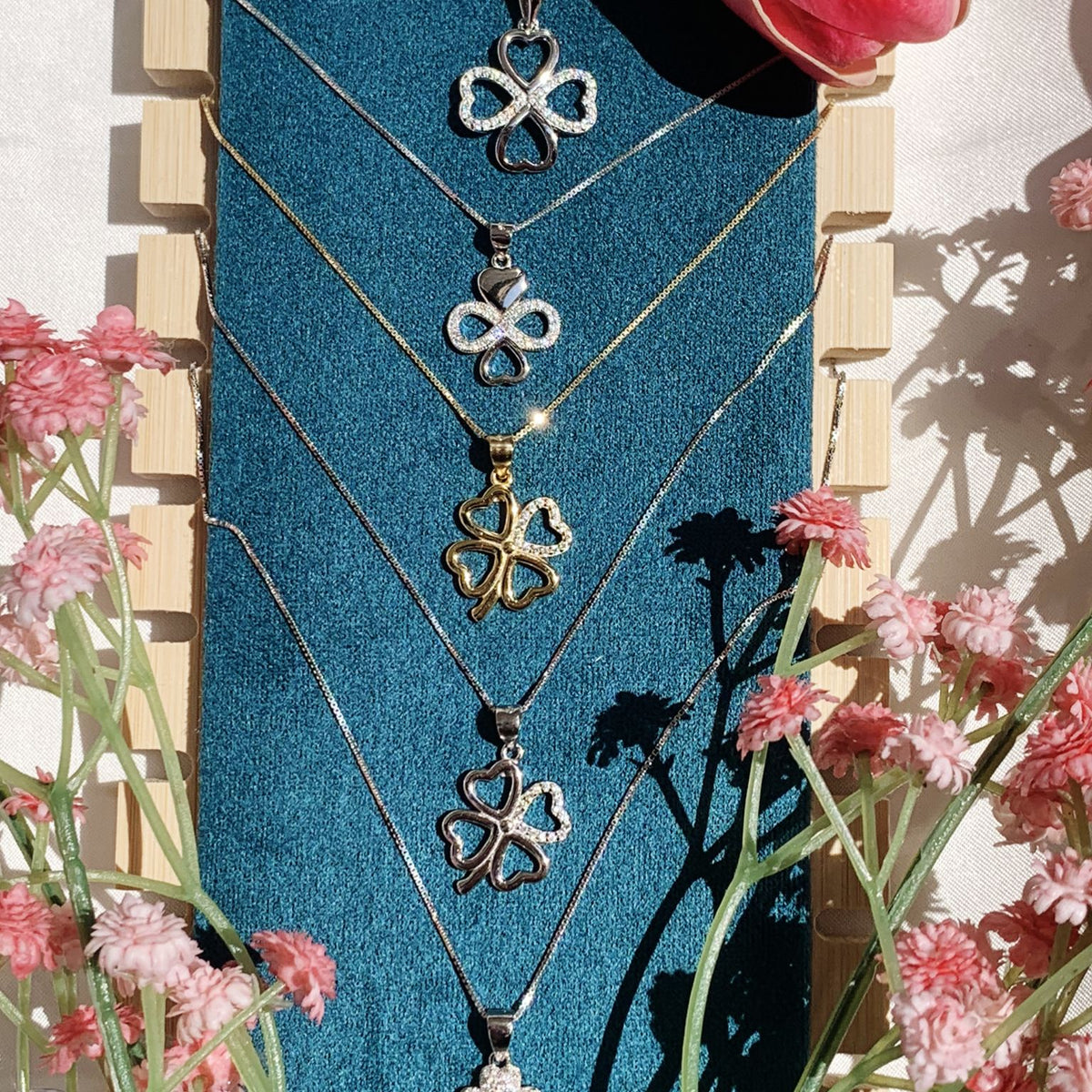 Collana Quadrifoglio