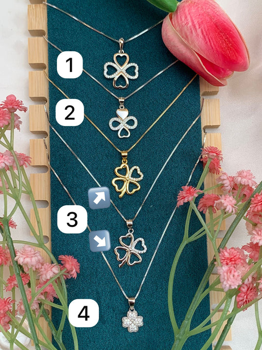 Collana Quadrifoglio