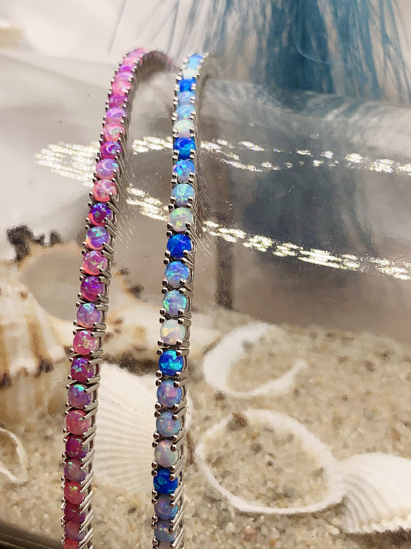 Bracciale tennis opale