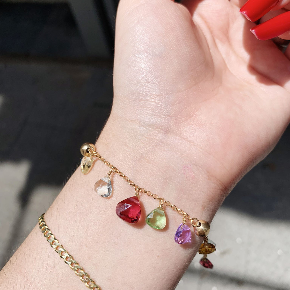 Bracciale cristallino