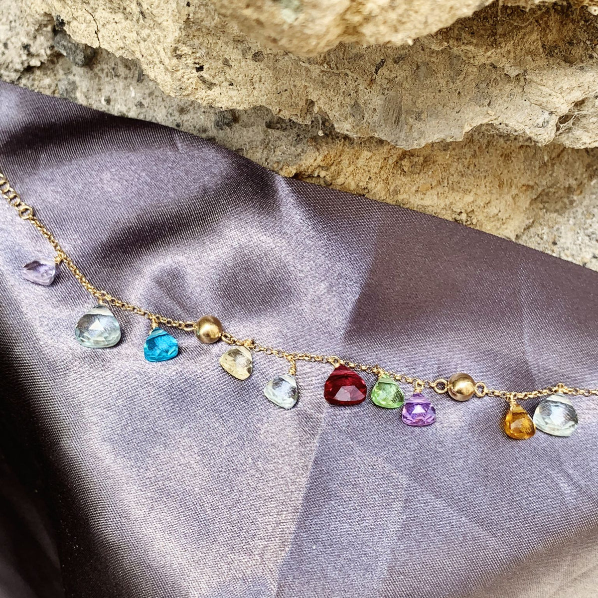 Bracciale cristallino