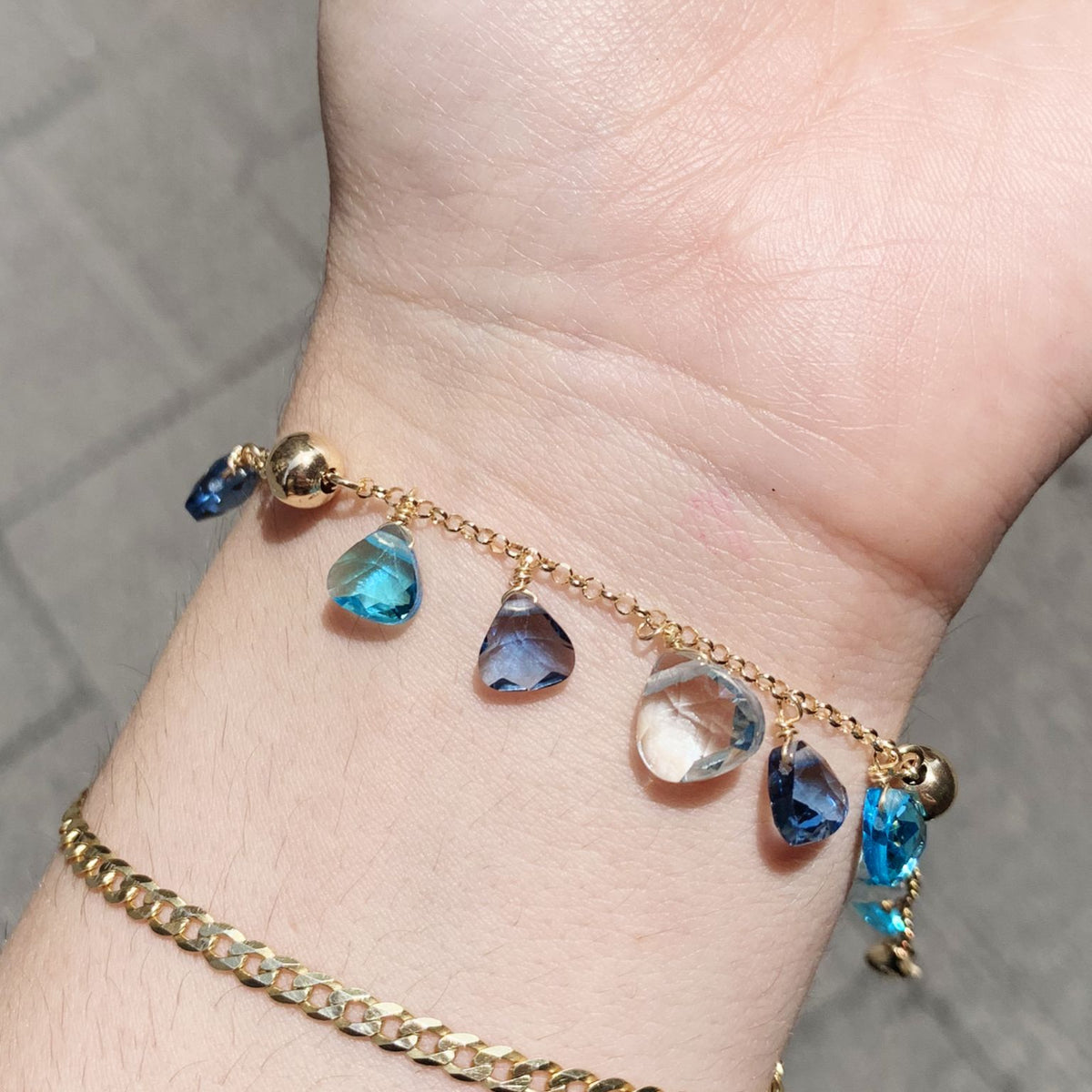 Bracciale cristallino