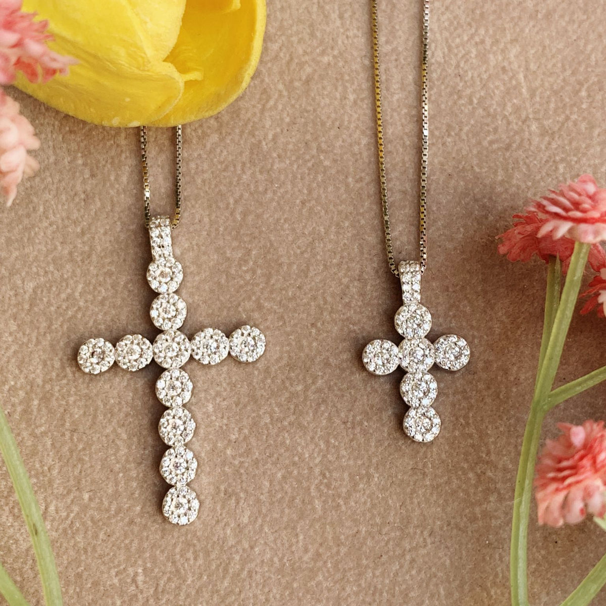 Collana croce magic