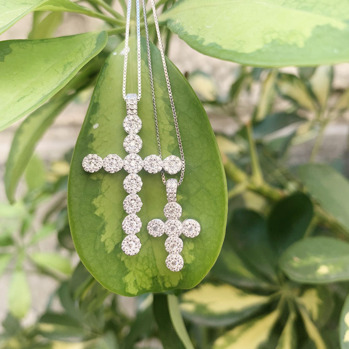 Collana croce magic
