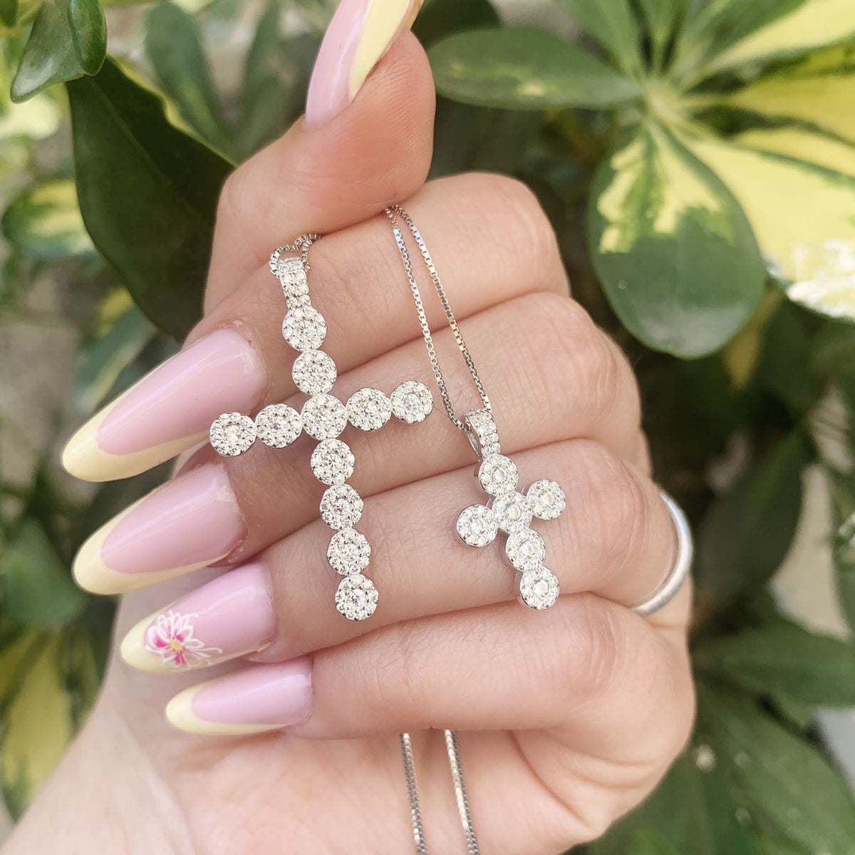 Collana croce magic