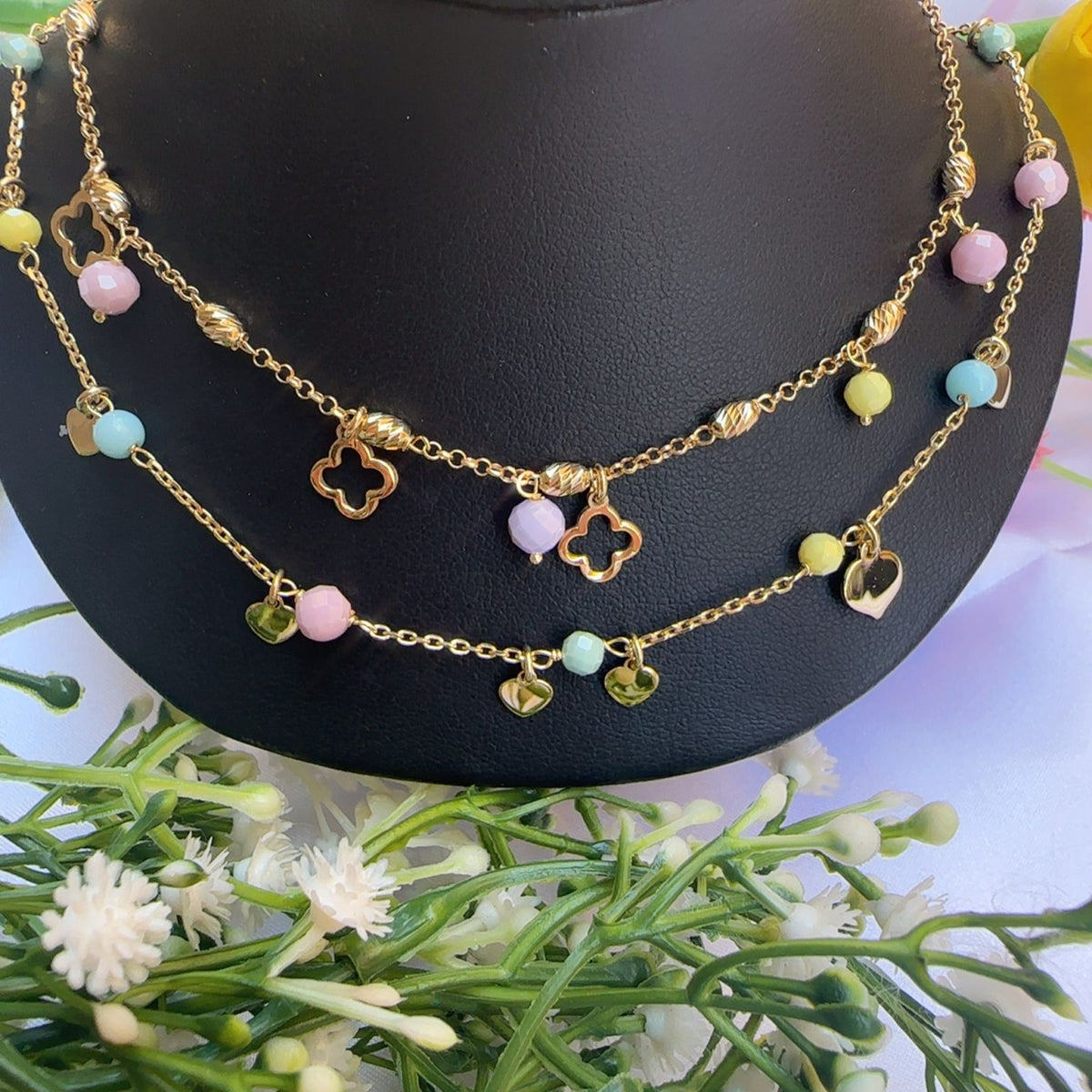 Collana pastellina