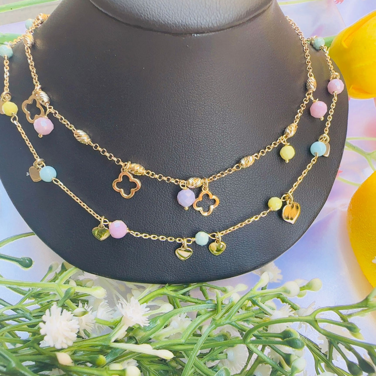 Collana pastellina